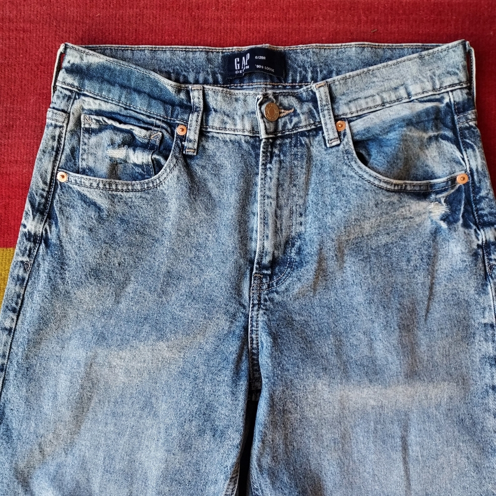 Gap 90's Loose Denim Jeans - Picture 3 of 10